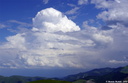  Les nuages donnent naissance à un Cumulonimbus Calvus. Au radar, un orage éclate bien là-dessous.