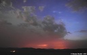 Premier orage visible de la soirée